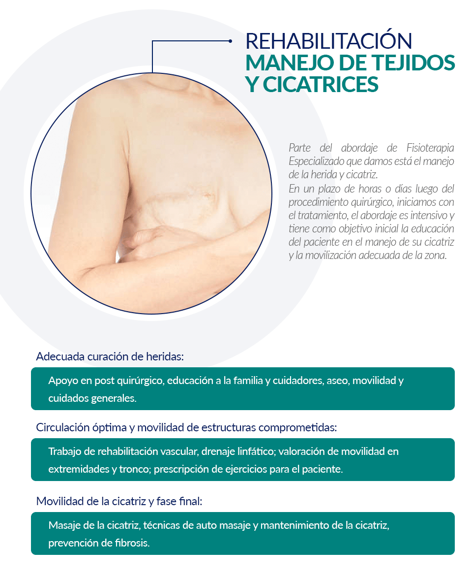 Manejo de tejidos y cicatrices