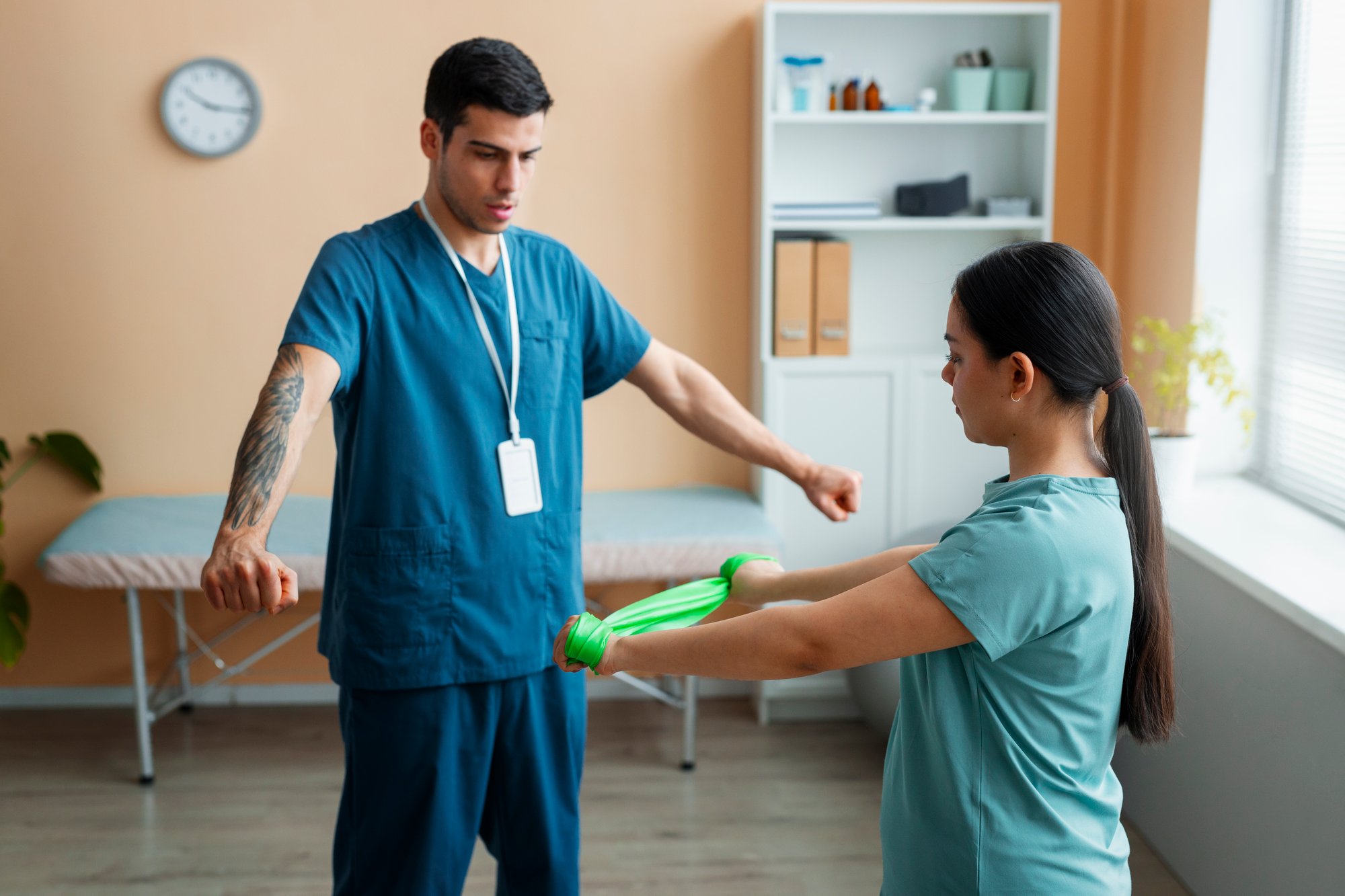 doctor-helping-patient-rehabilitation doctor-helping-patient-rehabilitation